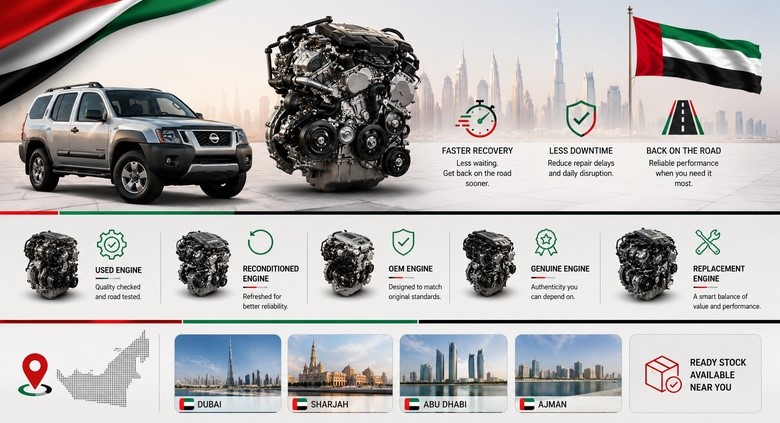 Nissan Xterra Engines in UAE