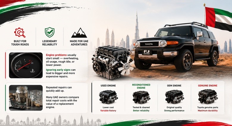 Toyota FJ Cruiser Engines in UAE
