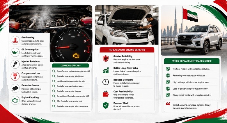 Toyota Fortuner Replacement Engine Solutions