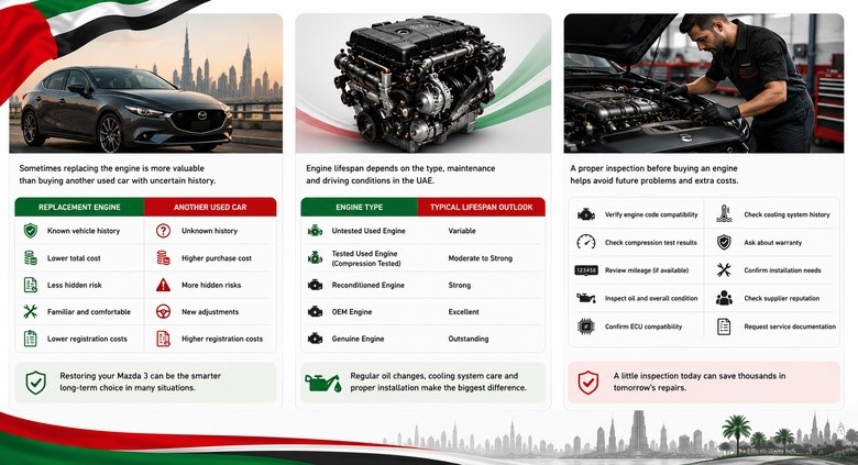 Mazda 3 Replacement Engine Solutions