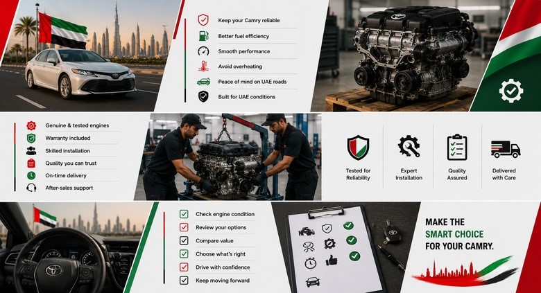 Toyota Camry Engines for Sale in UAE