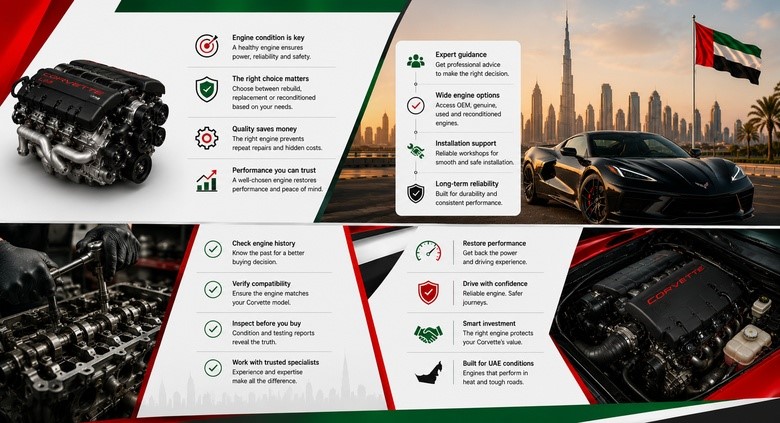 Chevrolet Corvette Engines for Sale in UAE
