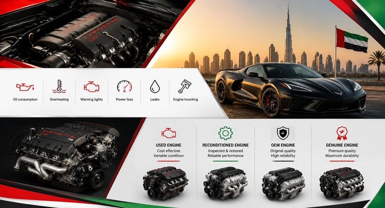 Chevrolet Corvette Engines in UAE