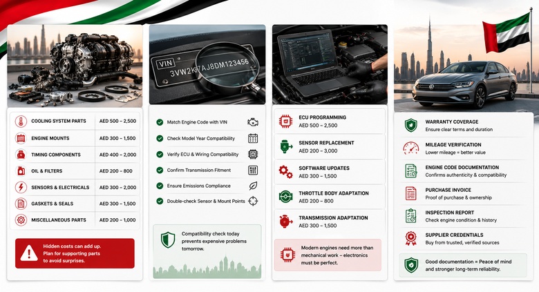 Volkswagen Jetta Engines in UAE