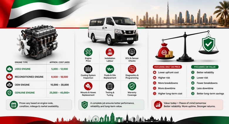Nissan Urvan Engines in UAE