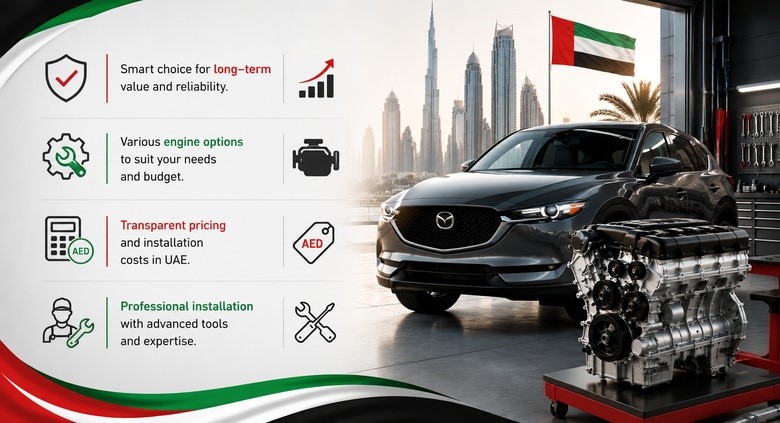 CX-5 Replacement Engines in UAE