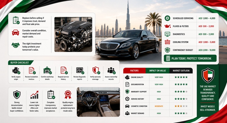Mercedes S500 Engines in UAE