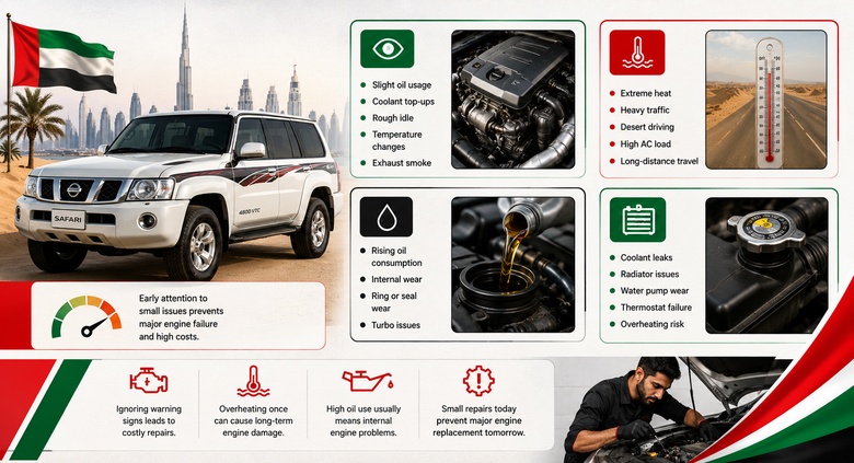 Nissan Safari Engines in UAE