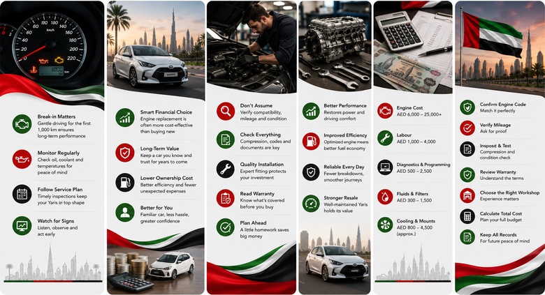 Toyota Yaris Engines in UAE