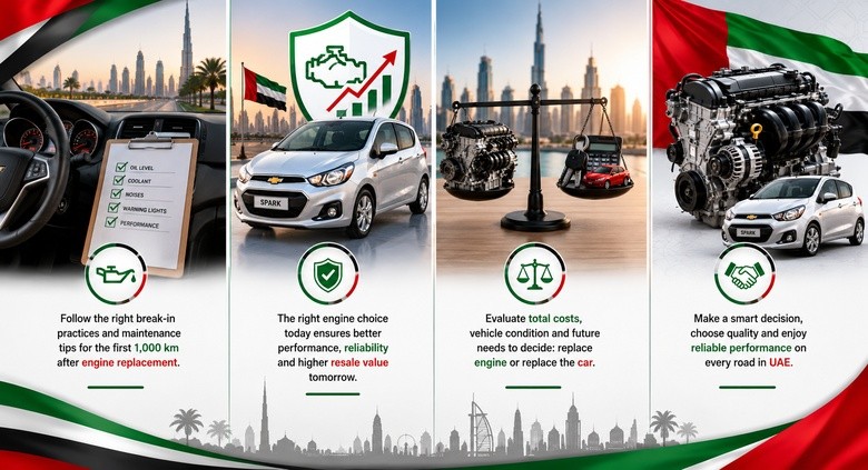 Chevrolet Spark Replacement Engine Solutions