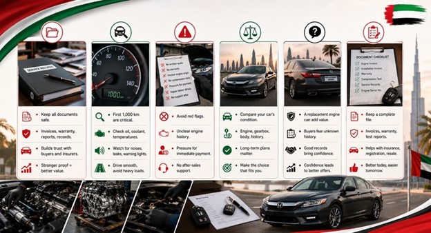 Honda Accord Engine for Sale in UAE