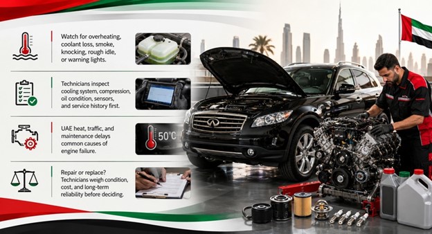 Infiniti FX35 Engine for Sale in UAE