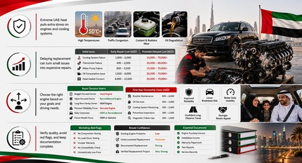 Infiniti FX35 Engines in UAE