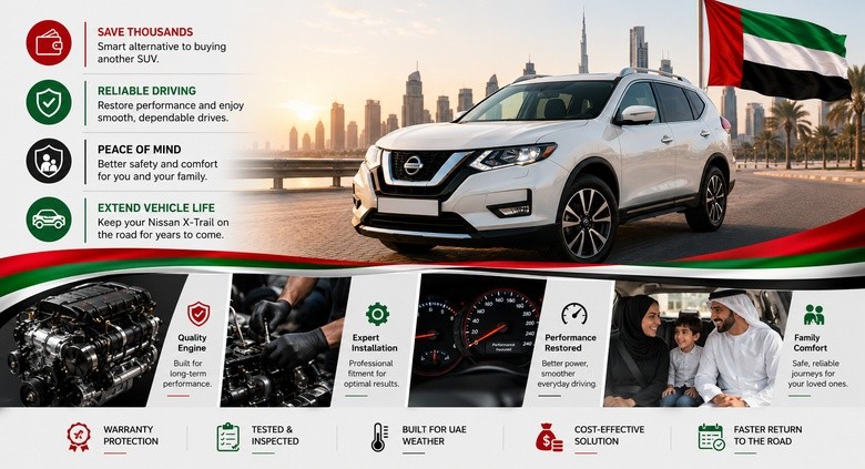 Nissan X-Trail Engines in UAE