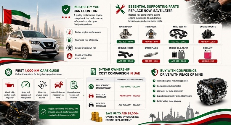 Nissan X-Trail Replacement Engine Solutions