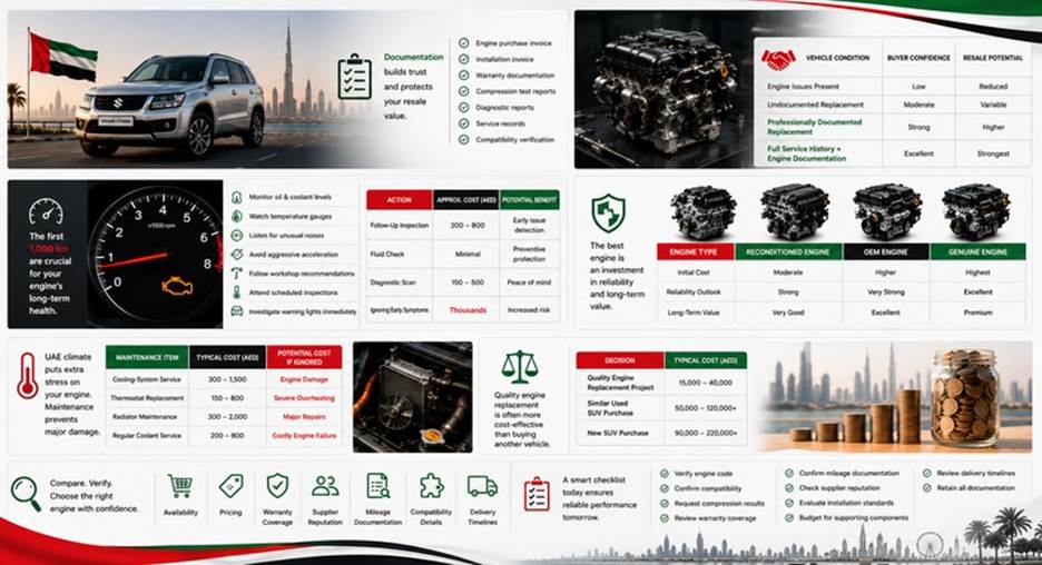 Suzuki Grand Vitara Engines in UAE