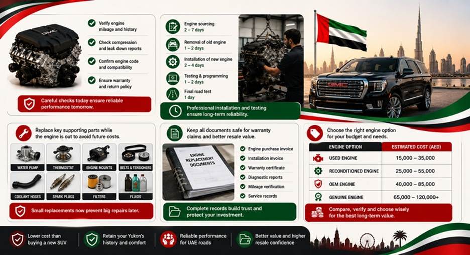 GMC Yukon Engines in UAE