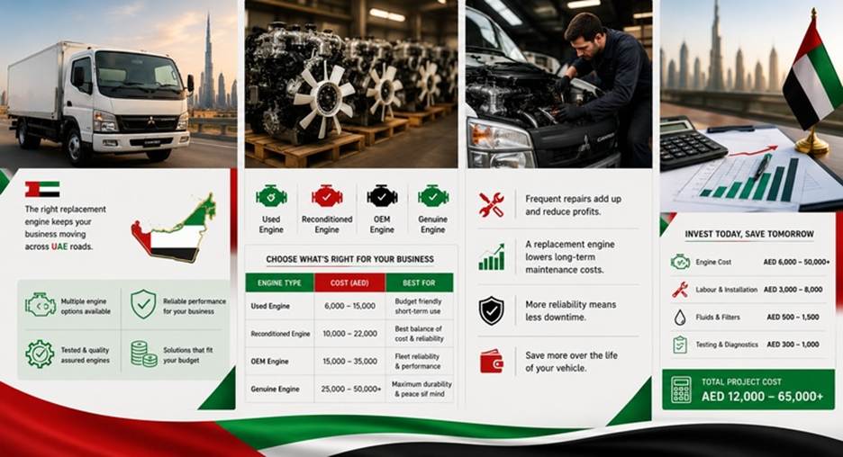 Mitsubishi Canter Engines in UAE