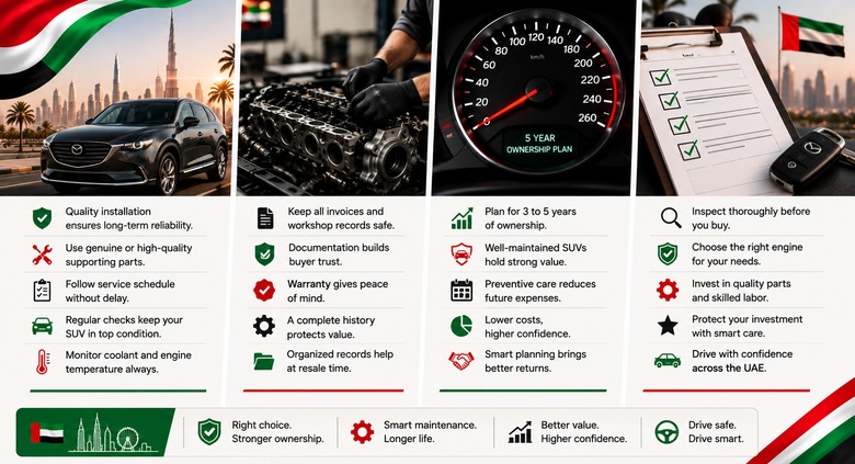 Mazda CX-9 Engines in UAE