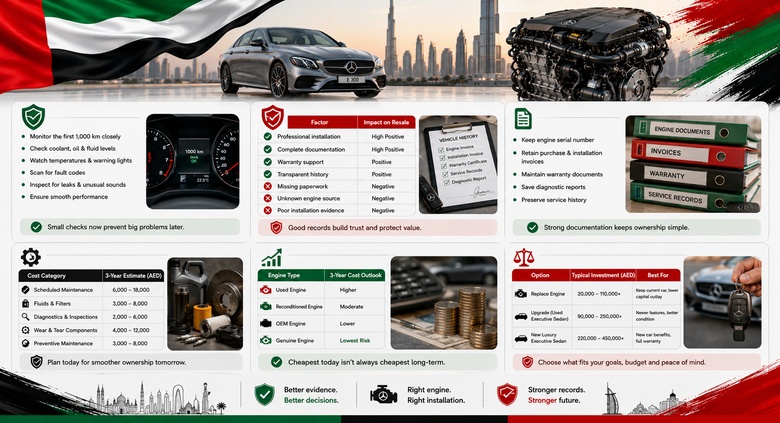 E300 Replacement Engines in UAE