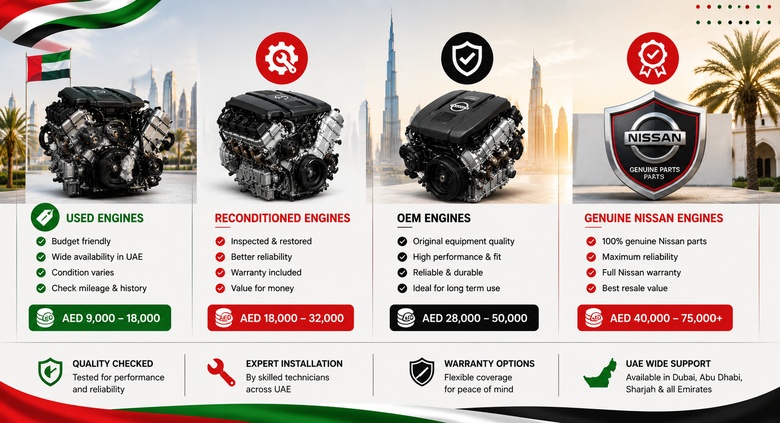 Nissan Armada Engines in UAE