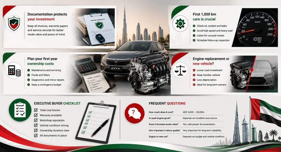 Honda City Engines in UAE