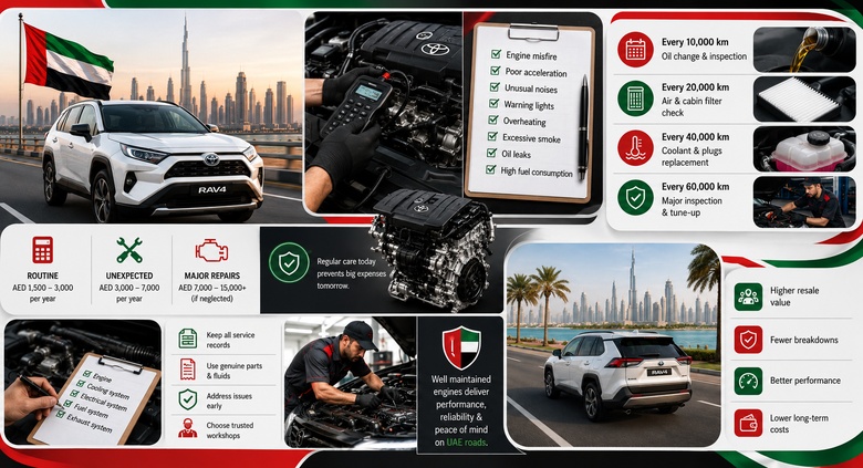 Toyota RAV4 Engines in UAE