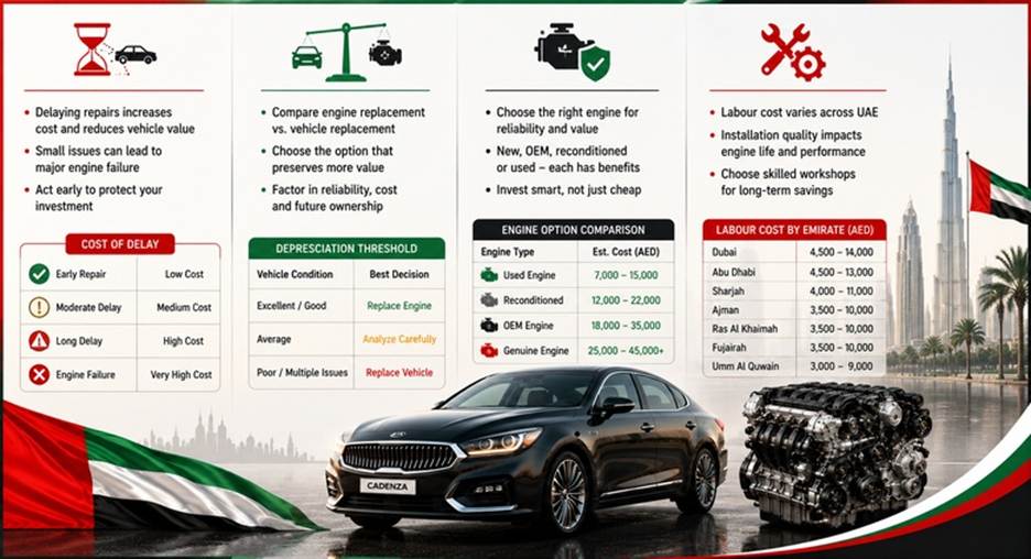 Kia Cadenza Engines in UAE