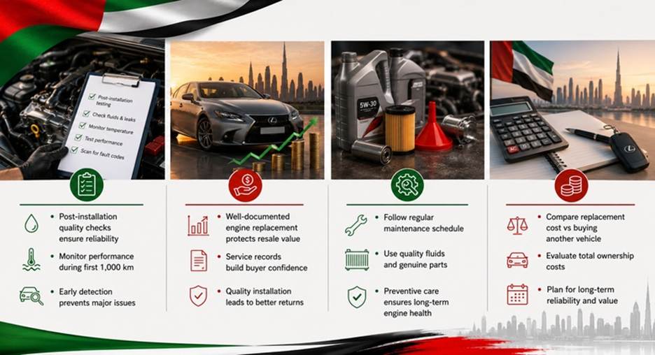 Lexus GS 350 Engines in UAE