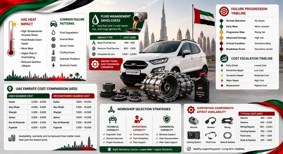 Ford EcoSport Gearboxes in UAE