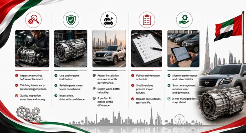Nissan Pathfinder Gearboxes in UAE