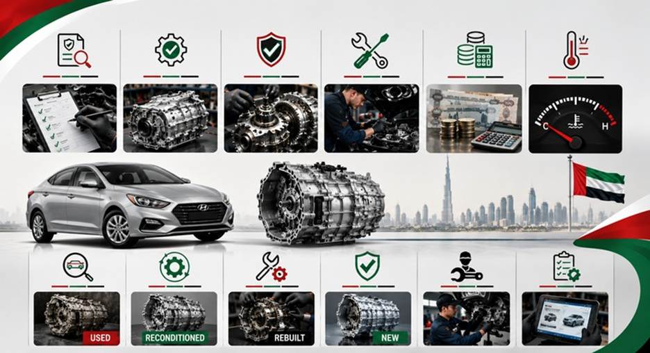 Hyundai Accent Gearboxes in UAE
