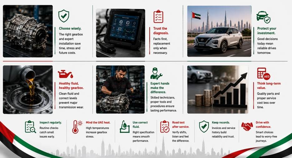 Nissan Kicks Gearboxes in UAE