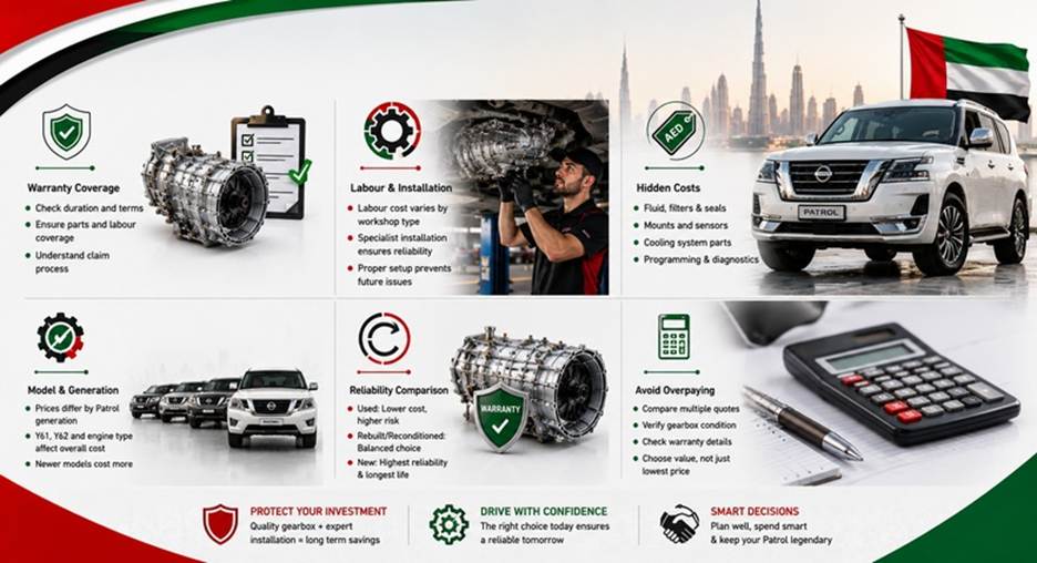 Nissan Patrol Gearboxes in UAE