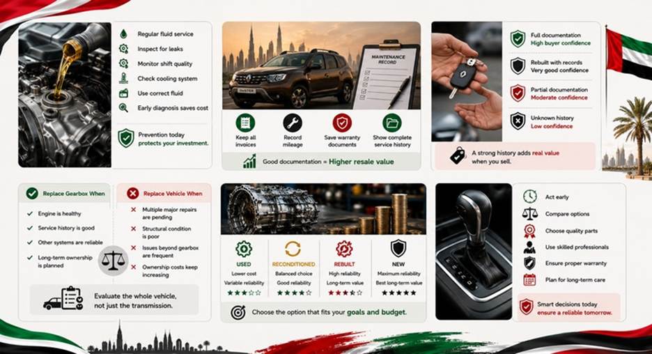 Renault Duster Gearboxes in UAE