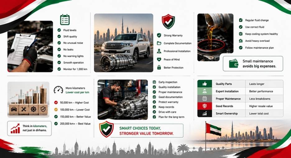 Toyota Land Cruiser Gearboxes in UAE