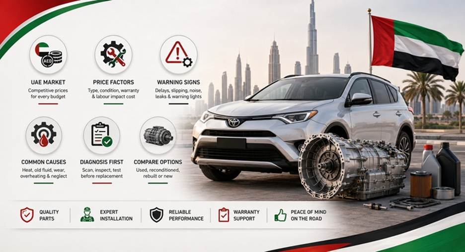 Toyota RAV4 Gearboxes in UAE