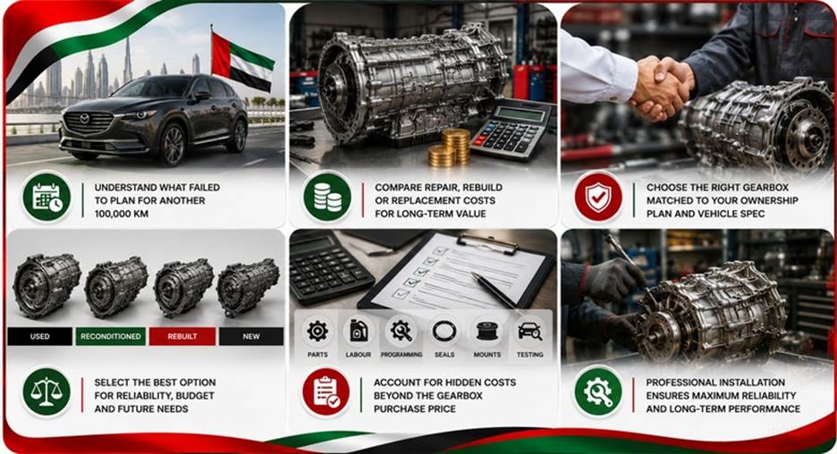 Mazda CX-9 Gearboxes in UAE