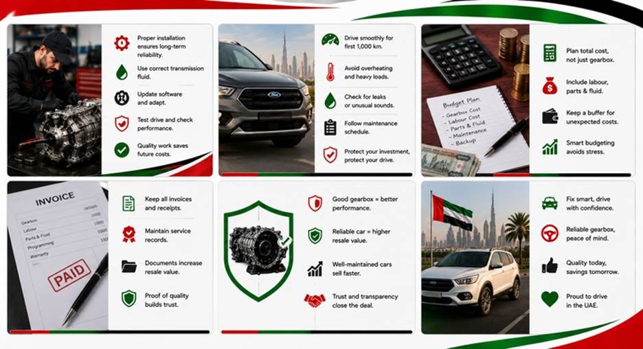 Ford Escape Gearboxes in UAE