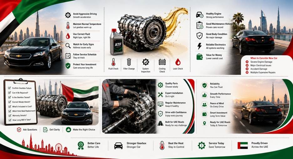 Chevrolet Impala Gearboxes in UAE