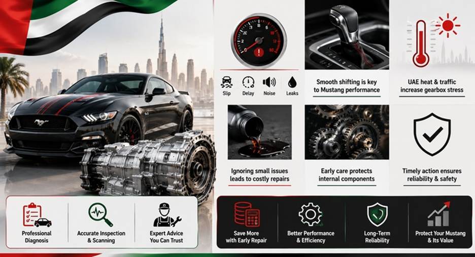 Ford Mustang Gearboxes in UAE