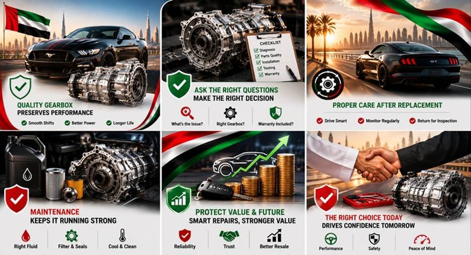 Mustang Replacement Gearboxes in UAE