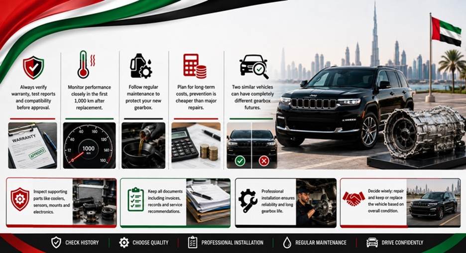 Jeep Grand Cherokee Gearboxes in UAE