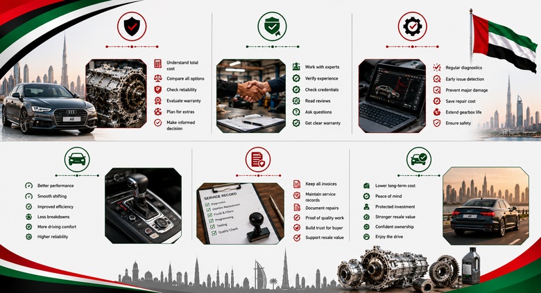 Audi A6 Engines in UAE
