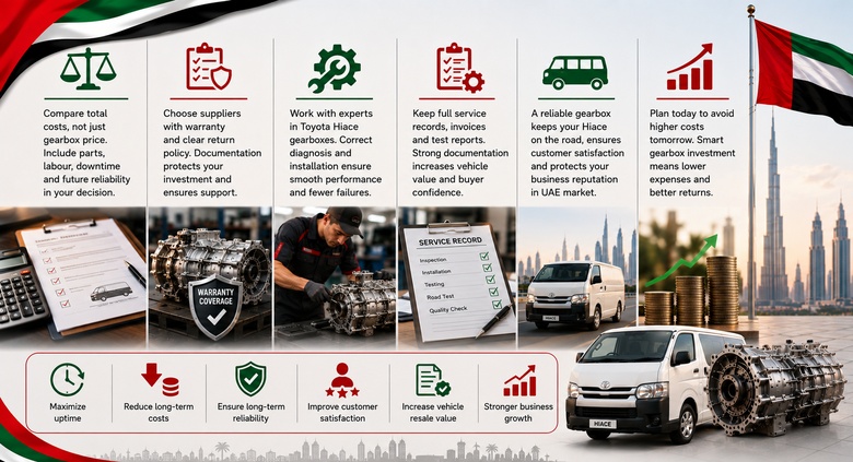 Toyota Hiace Engines in UAE