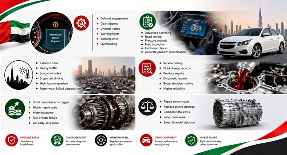 Chevrolet Cruze Gearboxes in UAE