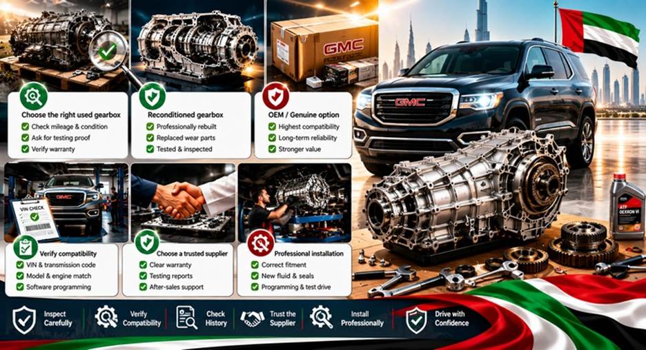 Acadia Replacement Gearboxes in UAE