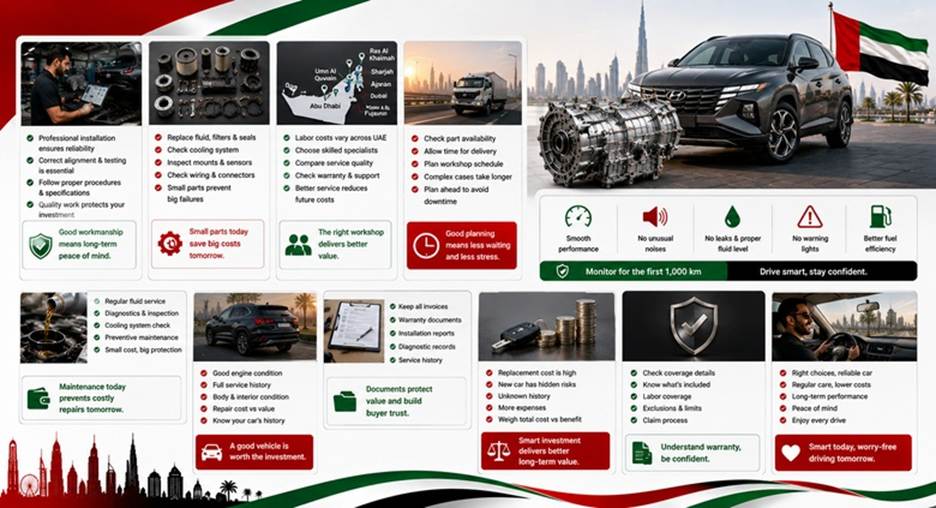 Hyundai Tucson Gearboxes in UAE