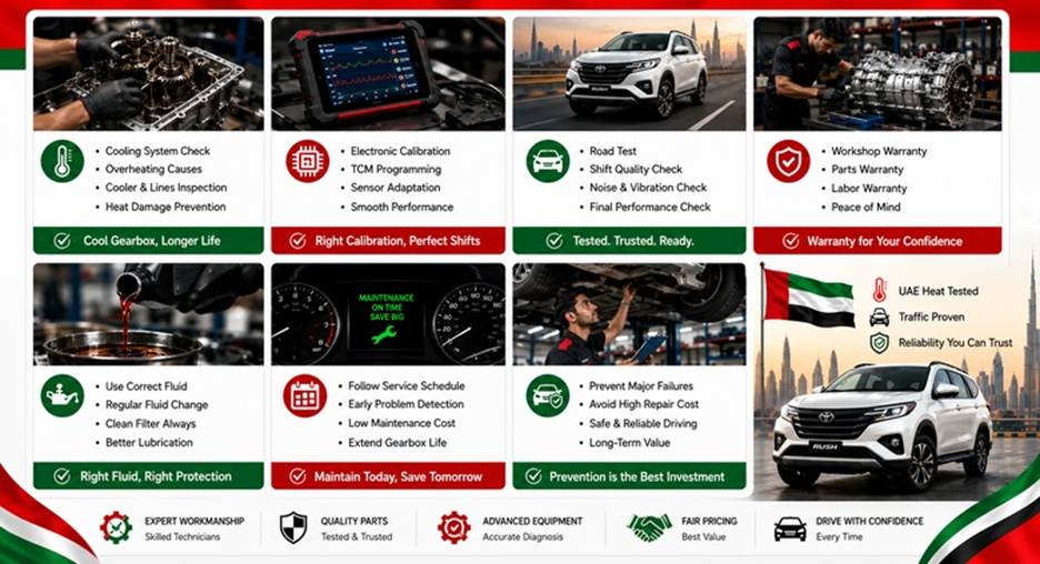 Toyota Rush Gearboxes in UAE