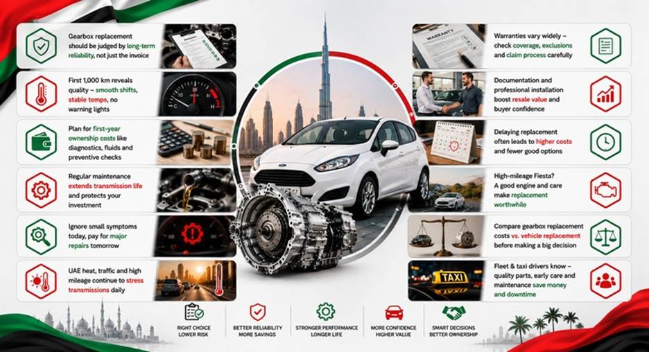 Ford Fiesta Gearboxes in UAE